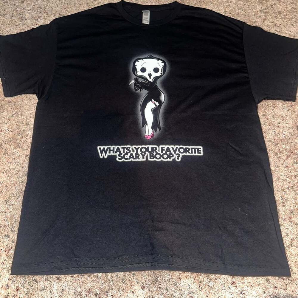 Betty Boop Ghostface Graphic Tee